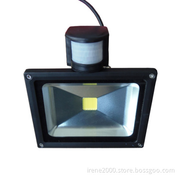 20W Outdoor Waterproof Project IP65 LED Flood Light with Light Sense Moving Sense PIR